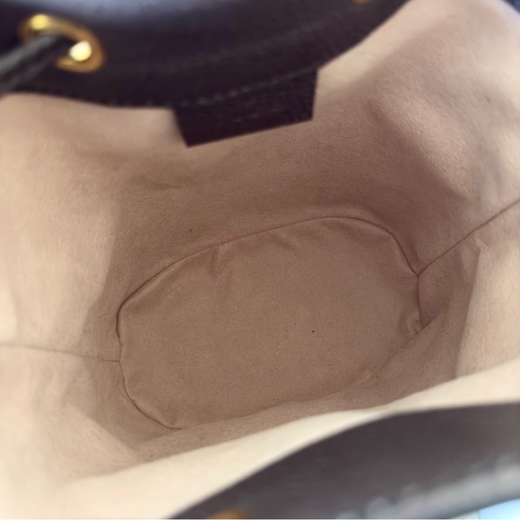 New Gucci Ophidia GG Supreme Bucket mini crossbody bag, brown - Picture 10 of 13